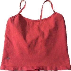 Free People FP Movement Crop Ribbed Tank Sz M/L